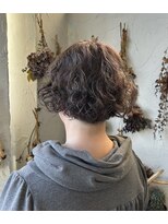 ヘアスタジオ ブリエ(HAIR STUDIO BRILLER) 2024 個性派ショートボブ×ラベンダーベージュ