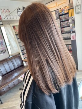 ヘア メイク ココ(hair make coco) 【スロウカラー】　くすみ系ミルクティー
