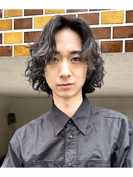 ナループロアオハナ(Nalu pu loa ohana) メンズボブ/メンズ/ボブパーマ/シティーボーイ/メンズパーマ