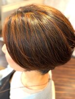 アトリエアルシュ(atelier ARCHE) ヘナ染めしてても明るい髪色はできる,ハイライト.白髪ぼかし