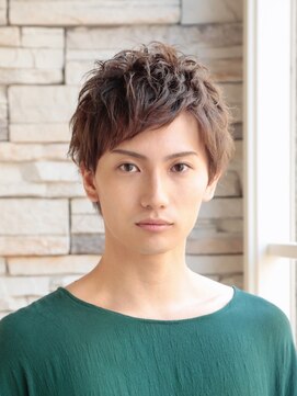 ルーツ(ROOTS) セットしなくてもいい髪型・メンズショート