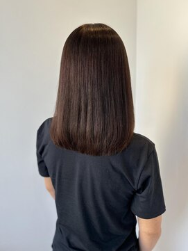 リル 新浜店(LiL) 縮毛矯正×ブラウン葭本16