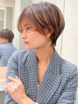 ロンドエニカ 大宮(Lond enika)&nbsp;切りっぱなしボブエアリーロング美髪ピンクブラウン[大宮]