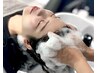 【カット睡眠の質改善コース】頭皮診断+カット+頭浸浴スパ45分+頭皮TR20900→