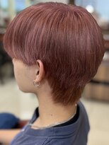 ヘアークリアー 春日部&nbsp;メンズ/コーラルピンク/色落ちも可愛い/派手カラーリング/春日部