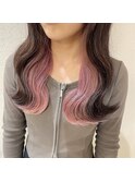 インナー×ピンク