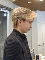 メンズセンターパート/センターパートウルフ