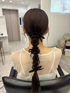 アマトウキョウ 表参道(AMA TOKYO) 【川角綾花】20代30代40代◎小顔レイヤースタイル