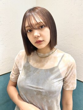 ロンド レグリーズ 立川(Lond leglise) ミニボブフェイスレイヤー顔周りカット前髪カット韓国ボブ/立川