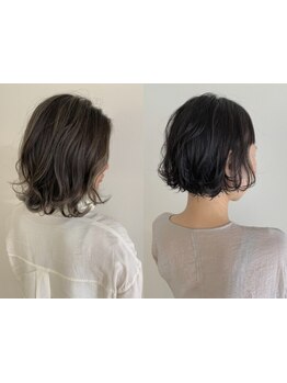一人ひとりの骨格に合わせたカットで小顔魅せが叶う！個性×トレンド感を意識したデザインに◎