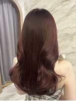 ロンド フィーユ(Lond fille)&nbsp;くびれヘア/アプリコットオレンジ/髪質改善/縮毛矯正/前髪/銀座