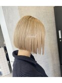 ブロンドボブ