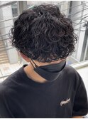 京都波巻きパーマ波巻きスパイラルパーマツイスパセンターパート