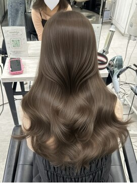 アマトウキョウスマートサロン(AMA TOKYO×Smart Salon) アッシュベージュ マロンベージュ 透明感カラー