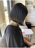 透明感ボブ