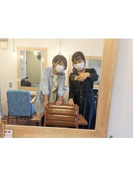 女性スタイリストのみ！女性特有の髪の毛のお悩み相談もしやすい♪髪のダメージを補修し、髪を美しく！