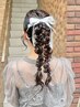<電話予約のみ>結婚式、パーティーヘアセット ￥ 5500～［横浜駅/ハイライト］