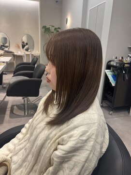 エイト 武蔵小杉店(EIGHT) ブリーチなしでも綺麗に!明るめオリーブベージュ