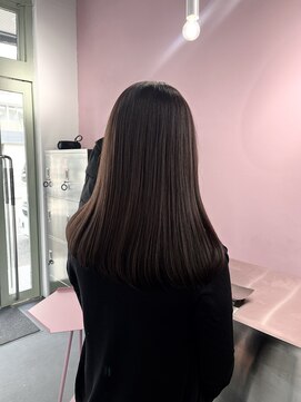 ラベンダーグレージュ/透明感カラー