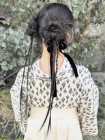 ケファ(Kepa) 卒業式ヘア 袴ヘア 個性派ツイン