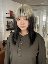 クペウヘイヴン(cope'u HAVEN) 原宿/ルーツカラー ブリーチ デザインカラー