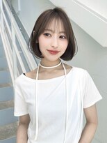 ロンド クラン 岡崎(Lond Clan)&nbsp;耳掛けも可愛い内巻きボブ