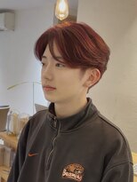 ニコヘアデザイン(NICO hair design)&nbsp;ワインレッド×ローライト