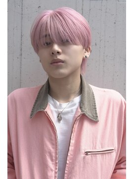 ピア ヤクイン(Pia Yakuin) ホワイトピンク × シースルーマッシュ