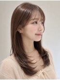 大人かわいい韓国風レイヤー