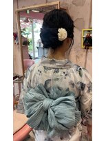 ミーネピンク 行徳(Miene Pink)&nbsp;ヘアアレンジ＊まとめ髪＊浴衣着付☆_Pink行徳駅 妙典駅 浦安駅