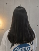 エイム ヘア リアム 調布店(eim hair liam)&nbsp;オリーブベージュ/艶髪ロング/透明感カラー/髪質改善ストレート