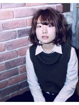 アプラススタイル(A+ STYLE)&nbsp;秋におすすめ！カジュアル&女子力UPの重めウェービーボブ