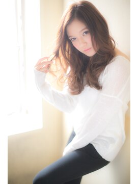 モッズ ヘア 福岡姪浜店(mod's hair) フリルみたいな♪…”くびれカールロング”b