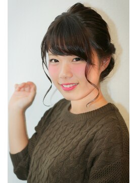 サイヘアーガーデン(SAI hair garden) くるりんぱアレンジ