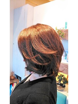 美容室 スタジアム(Stadium) 大人ミディアムレイヤー