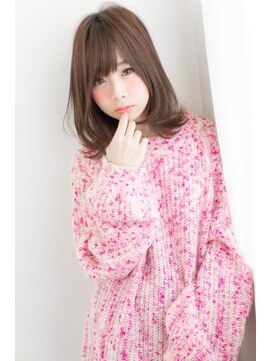 アフロディーテ ヘアーアンドトリートメント 京橋店(afrodite hair&treatment) 【afrodite 京橋】外ハネミディアム２