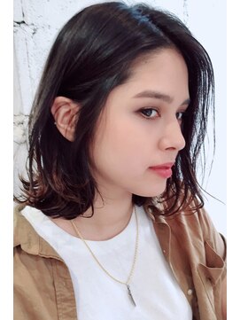 デパール 表参道店(depart) 【デパール 】イメチェン外ハネボブ美髪ワイドバング