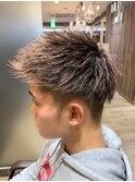 アップバングハイトーン