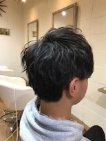 ヘアーデザイン ロッタ(hair design lotta)&nbsp;【hair design lotta】ツーブロックショート×脱力感パーマ