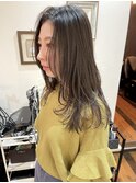 顔まわりにたっぷりレイヤー