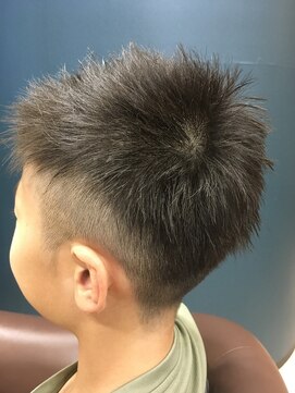 ヘアサロンアンドヘアメイクディー(hair salon hair make D) キッズカット/子供カット/フェードカット/男の子/おしゃれキッズ