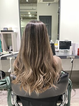 ルイス(L'wis) ハイライトグラデーション！バレイヤージュ系カラー！