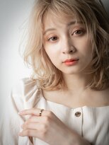 カバーヘア ブリス 北浦和(COVER HAIR bliss)&nbsp;こなれハイトーン外国人風フレンチガーリーx北浦和10代20代30代