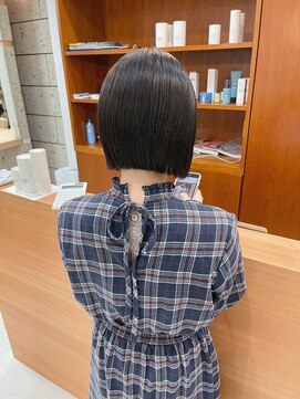 シンス(Since) ぱつっと綺麗に ラインボブ 簡単スタイリングヘア