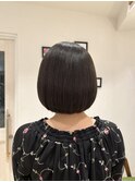 【麻布十番】お手入れ簡単☆丸みボブ