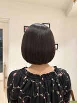 エクリ シセイドウ 麻布十番店(equri×SHISEIDO)&nbsp;【麻布十番】お手入れ簡単☆丸みボブ