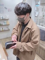 モリオフロムロンドン 松戸店(Morio from London) 【松戸 岩口】ゆるゆる波巻マッシュショート