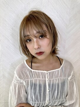 ロンドルーチェ 心斎橋(Lond luce) 大人ガーリー×似合わせカット【髪質改善/縮毛矯正】