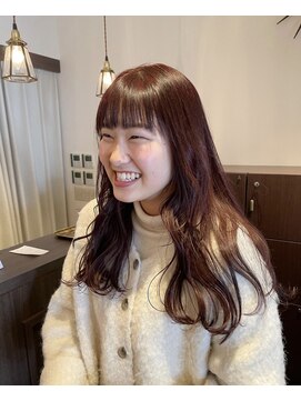 リアン(Lien) レッドブラウンカラー