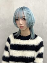 スノットバイガルテ(SNOT by GARTE) ウルフカット/ウルフヘア/ハイトーン/ペールカラー